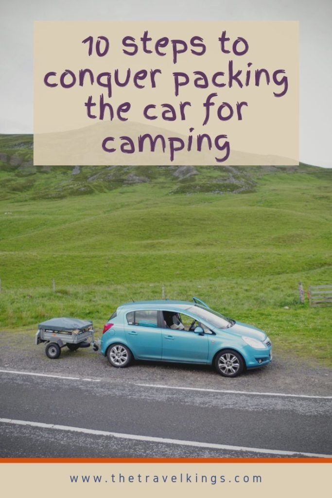 10 steps to conquer packing the car for camping | Yougo Camping