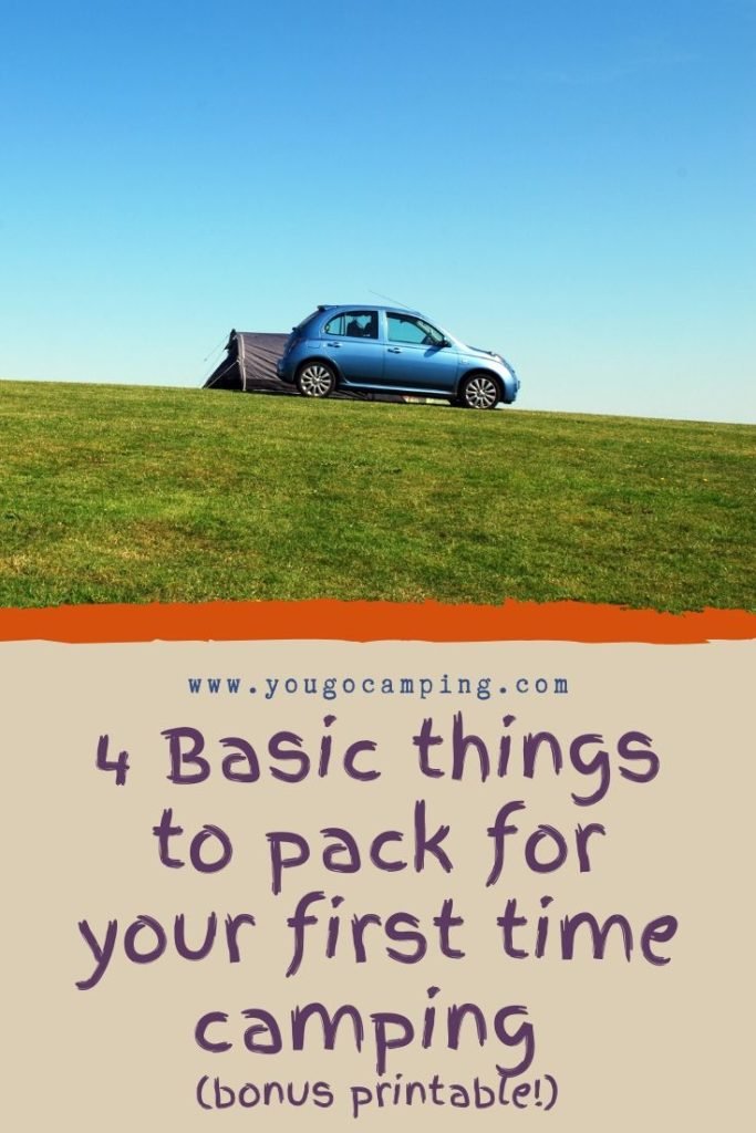 4 Basic things to pack for your first time camping | Yougo Camping