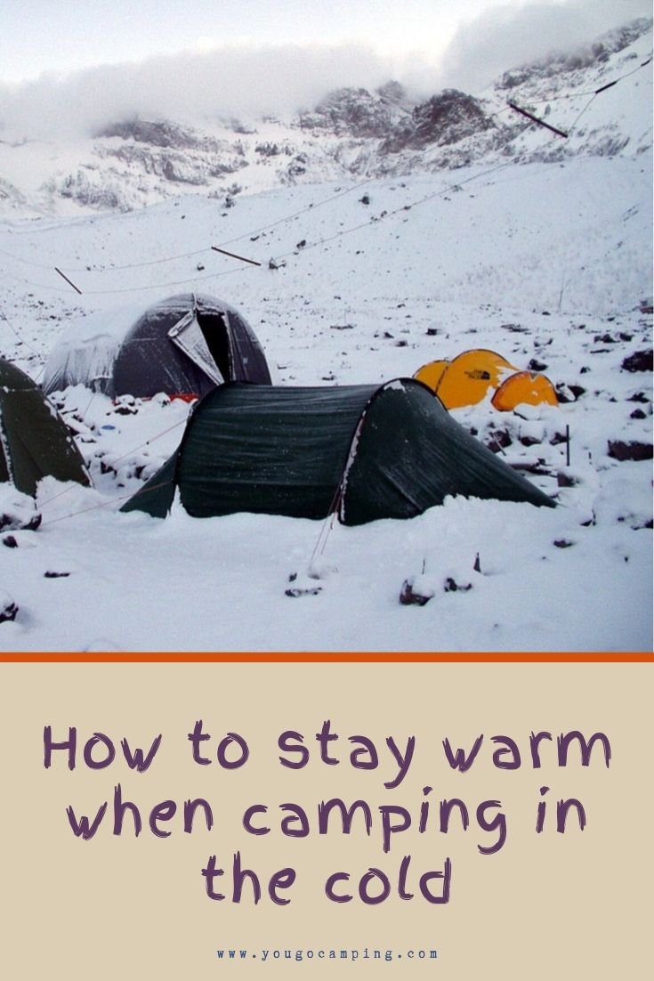 How to stay warm when camping in the cold - Yougo Camping